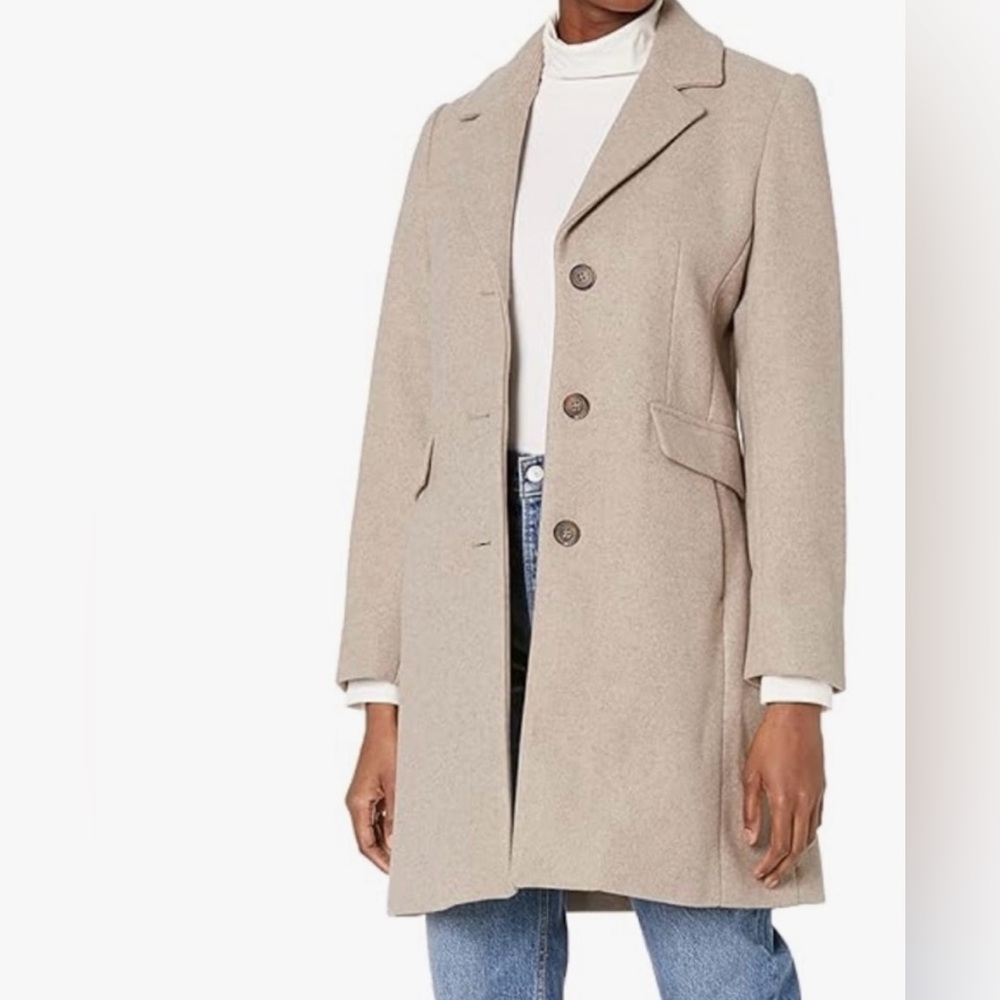 Laundry Women's Beige Pea Coat